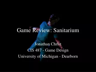 Game Review: Sanitarium