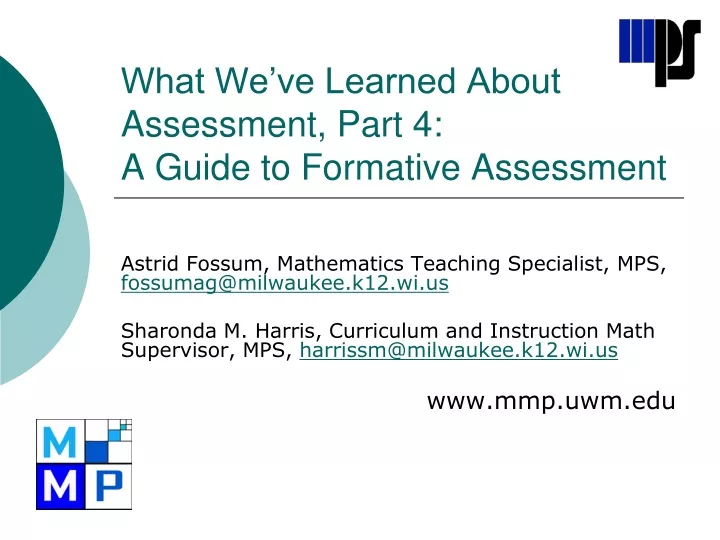 what we ve learned about assessment part 4 a guide to formative assessment