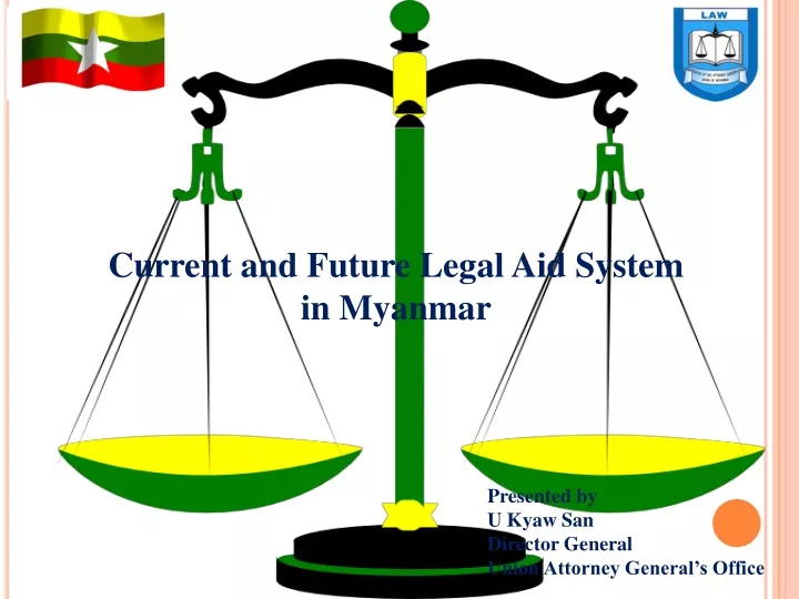 current and future legal aid system in myanmar