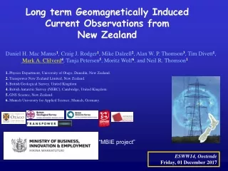 Long term Geomagnetically Induced Current Observations from  New Zealand