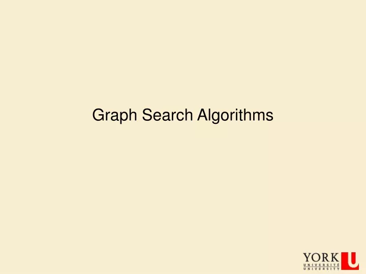 graph search algorithms