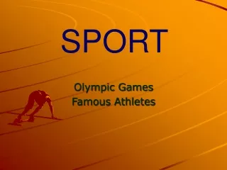 Olympic Games Famous Athletes