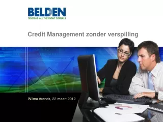 Credit Management zonder verspilling