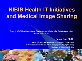 NIBIB Health IT Initiatives and Medical Image Sharing