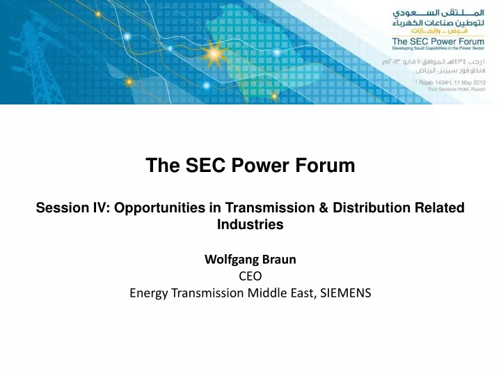 the sec power forum