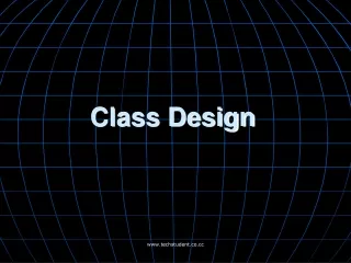 Class Design