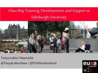 Class Rep Training, Development, and Support at Edinburgh University
