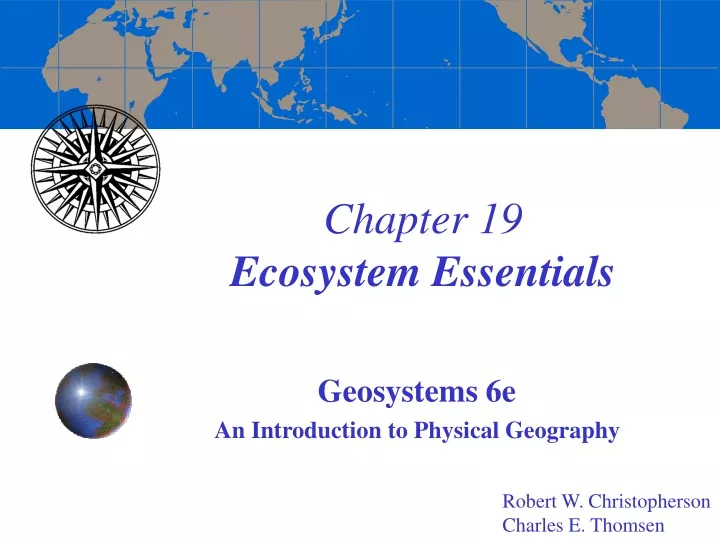 chapter 19 ecosystem essentials