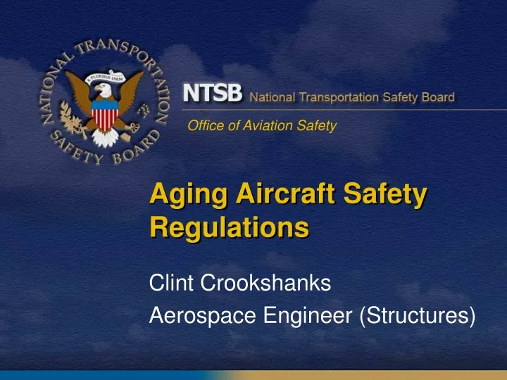 aging aircraft safety regulations