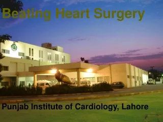 Beating Heart Surgery