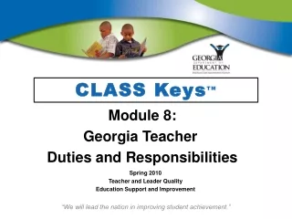 CLASS  Keys TM