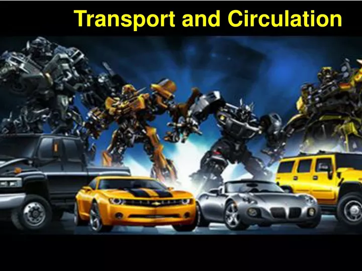transport and circulation