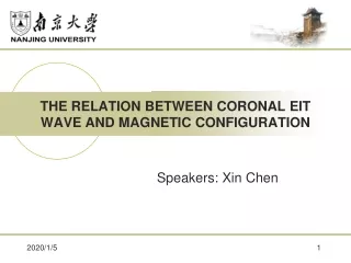 THE RELATION BETWEEN CORONAL EIT WAVE AND MAGNETIC CONFIGURATION
