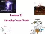 Mastering Alternating Current Circuits: Phasors, Impedance, and Phase Differences - slide 1
