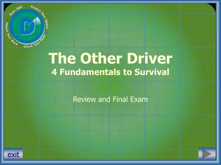the other driver 4 fundamentals to survival
