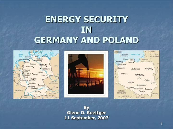 energy security in germany and poland