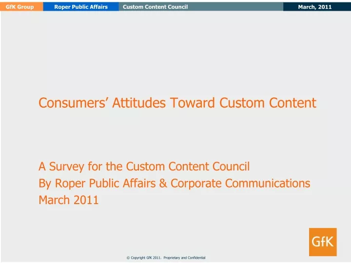 consumers attitudes toward custom content
