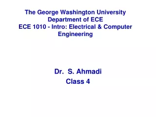 Dr.  S. Ahmadi Class 4