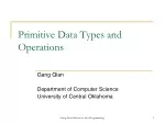 Java Programming Basics: Data Types and Operations - slide 1