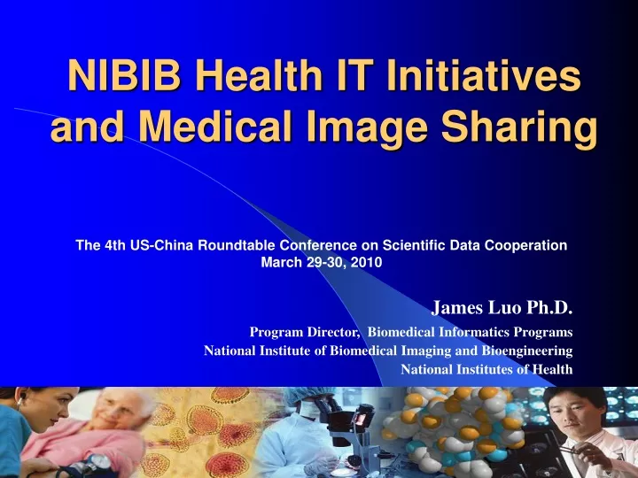 nibib health it initiatives and medical image sharing