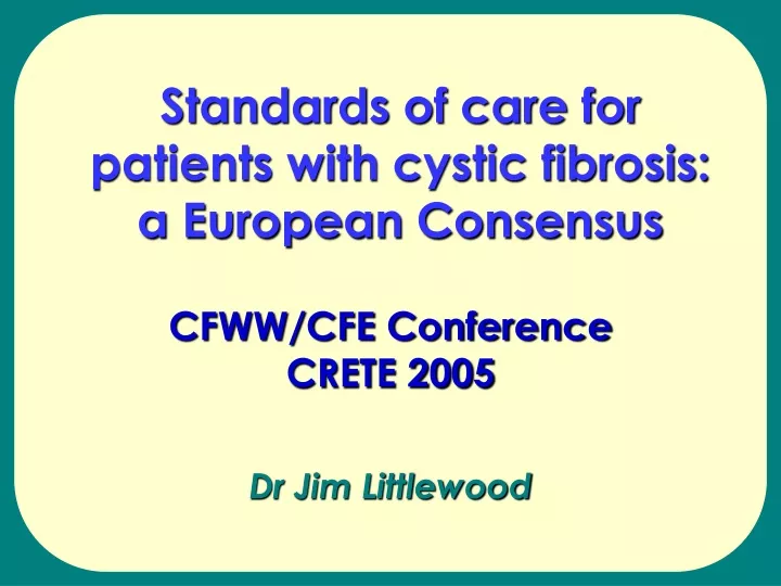 cfww cfe conference crete 2005