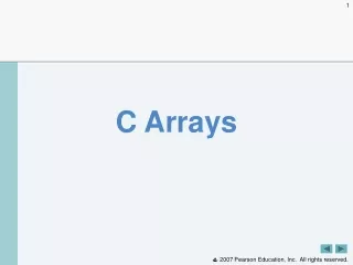 C Arrays