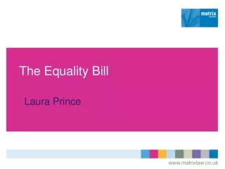 The Equality Bill