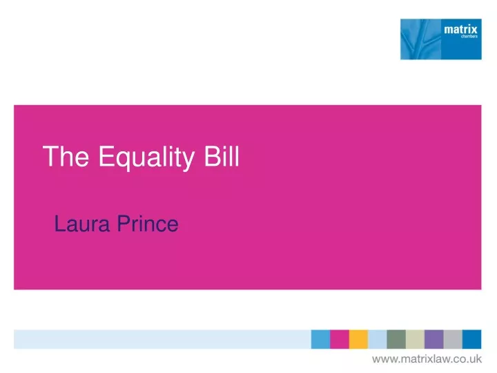 the equality bill