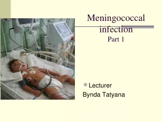 Meningococcal infection  Part  1