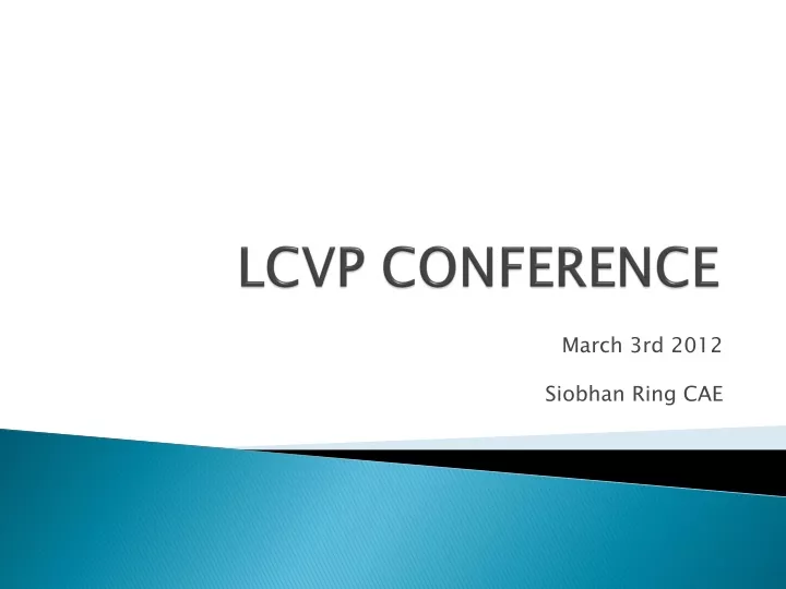 lcvp conference
