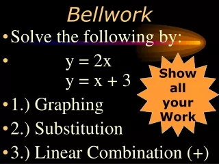 Bellwork