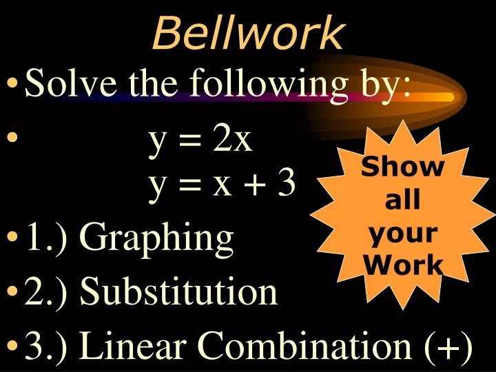 bellwork