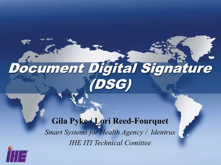 document digital signature dsg