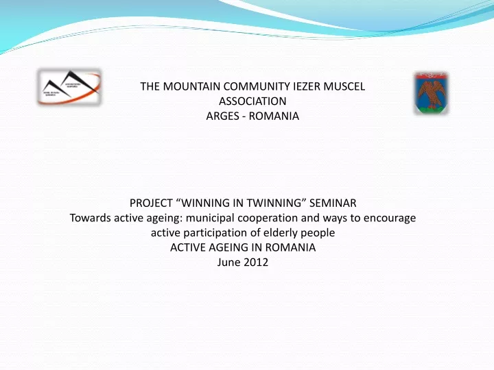 the mountain community iezer muscel association