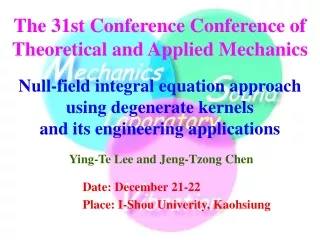 Null-field integral equation approach using degenerate kernels and its engineering applications