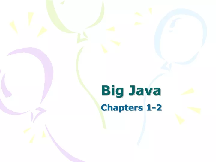 big java