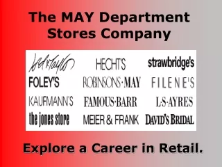 The MAY Department Stores Company
