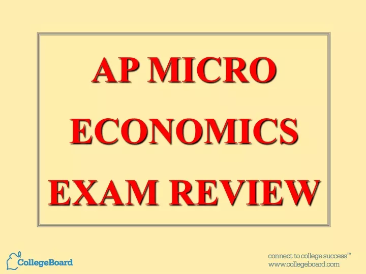 ap micro economics exam review