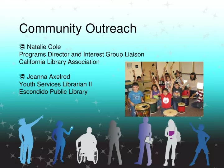 community outreach natalie cole programs director