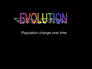 Population change over time