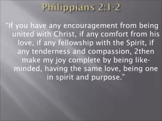 Philippians 2:1-2
