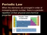 Periodic Trends in Chemistry - slide 1
