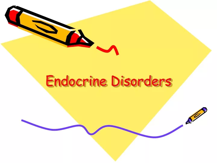endocrine disorders