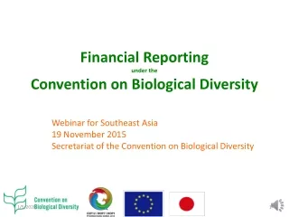 Financial Reporting  under the Convention on Biological Diversity