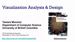Visualization Analysis &amp; Design