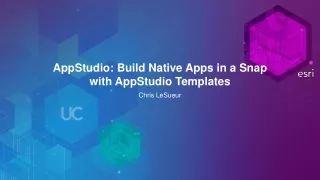 AppStudio: Build Native Apps in a Snap with AppStudio Templates