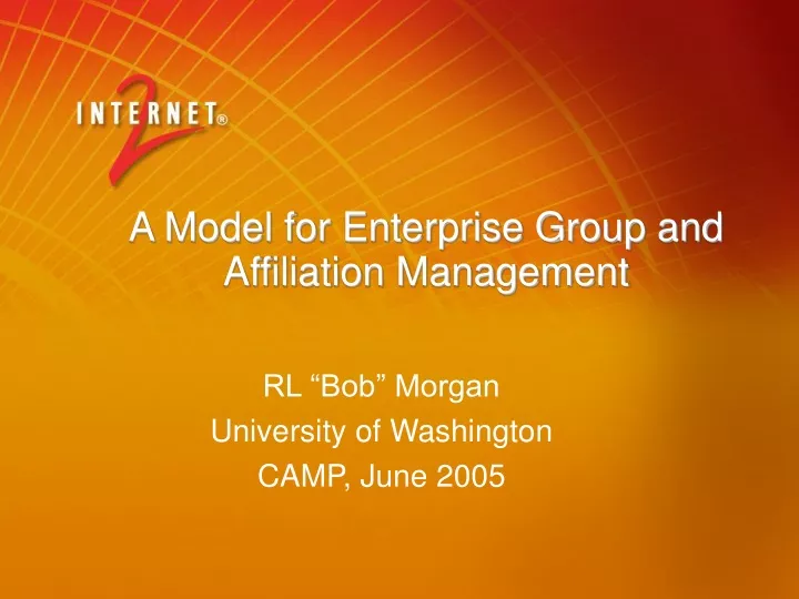 rl bob morgan university of washington camp june 2005