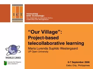 “Our Village”:  Project-based telecollaborative learning