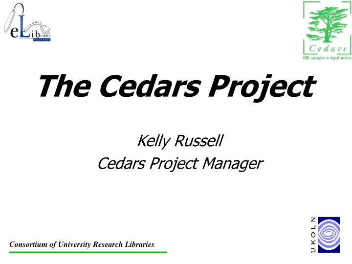 the cedars project