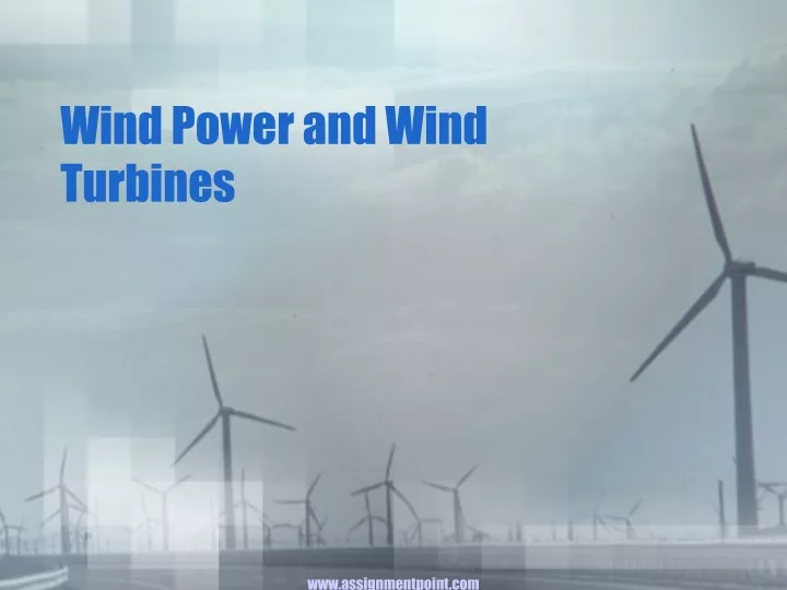 wind power and wind turbines